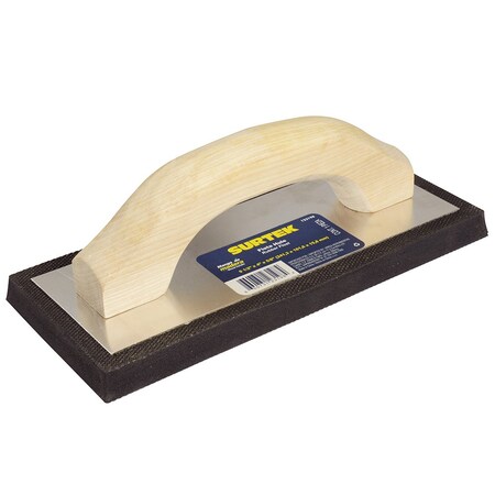 Surtek Sponge And Rubber Grout Float, 9 1/2" X 4" X 5/8" 123198